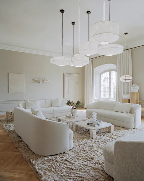 Kite Pendant Lamp, Ø75 cm fra New Works - White - Jacobsen Plus