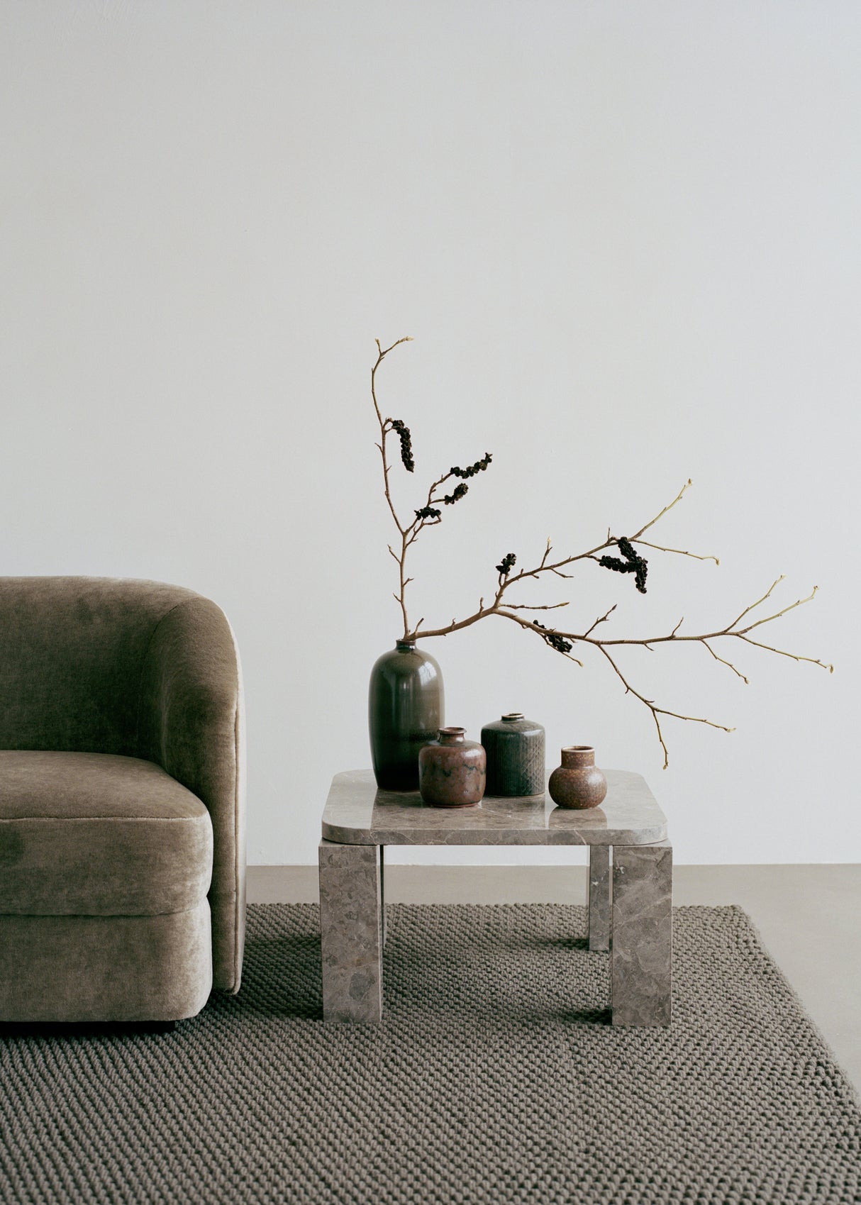 Atlas Sofabord 600x600, Gris Du Marais fra New Works - 2 - Jacobsen Plus