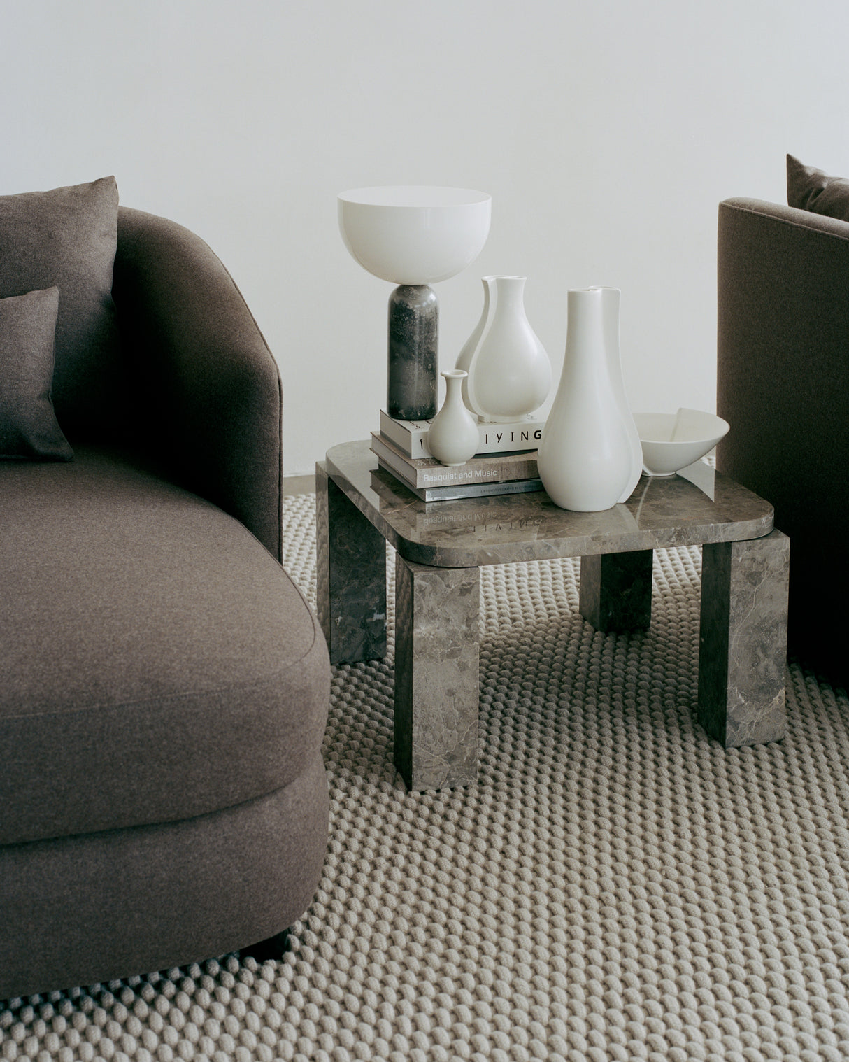 Atlas Sofabord 600x600, Gris Du Marais fra New Works - 3 - Jacobsen Plus