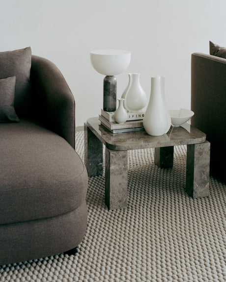 Atlas Sofabord 600x600, Gris Du Marais fra New Works - 3 - Jacobsen Plus