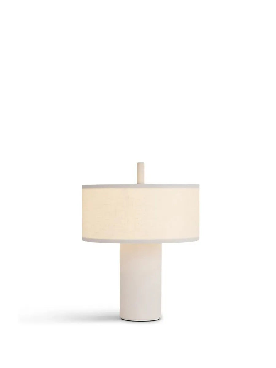 Margin Portable Table Lamp fra New Works - White Canvas - Jacobsen Plus