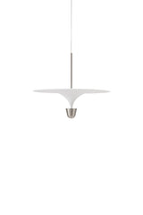 Kantarell Pendel lampe Ø60 fra New Works - Nickel - Jacobsen Plus