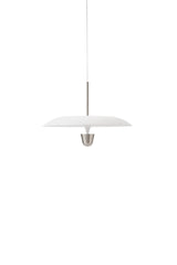 Kantarell Pendel lampe Ø55 fra New Works - Nickel - Jacobsen Plus