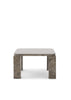 Atlas Sofabord 600x600, Gris Du Marais fra New Works