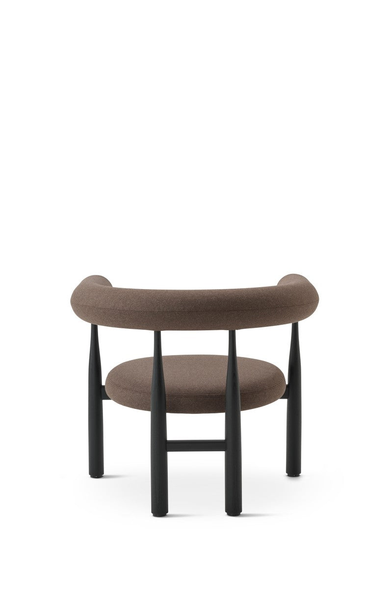 Bukowski Loungestol, sort bøg fra New Works