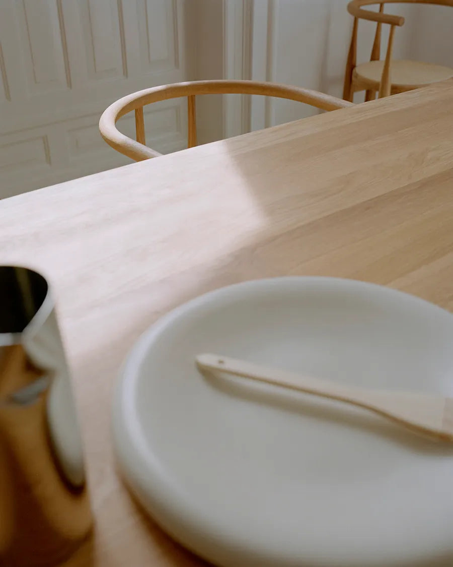 Atlas Spisebord 2000x950, Natural Oak fra New Works