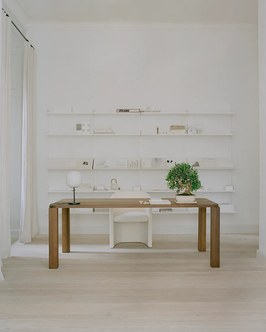 Atlas Spisebord 2000x950, Smoked Oak fra New Works