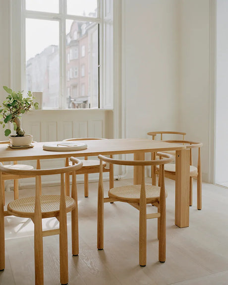 Atlas Spisebord 2000x950, Natural Oak fra New Works - 4 - Jacobsen Plus