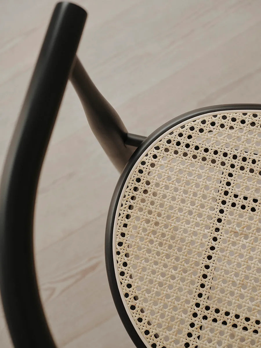 Bukowski Chair m. Fransk Flet, sort fra New Works