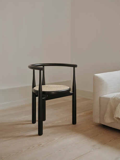 Bukowski Chair m. Fransk Flet, sort fra New Works - 2 - Jacobsen Plus