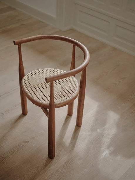Bukowski Chair m. Fransk Flet, valnød fra New Works - 3 - Jacobsen Plus