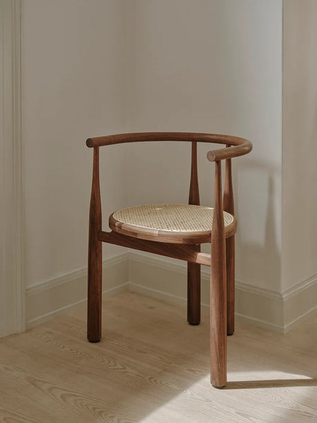 Bukowski Chair m. Fransk Flet, valnød fra New Works - 2 - Jacobsen Plus