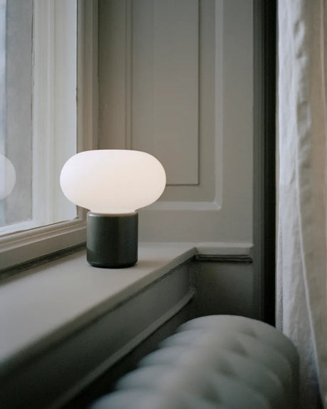 Karl-Johan portable bordlampe, Forest Green fra New Works - 2 - Jacobsen Plus