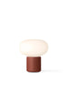 Karl-Johan portable bordlampe, Earth Red fra New Works