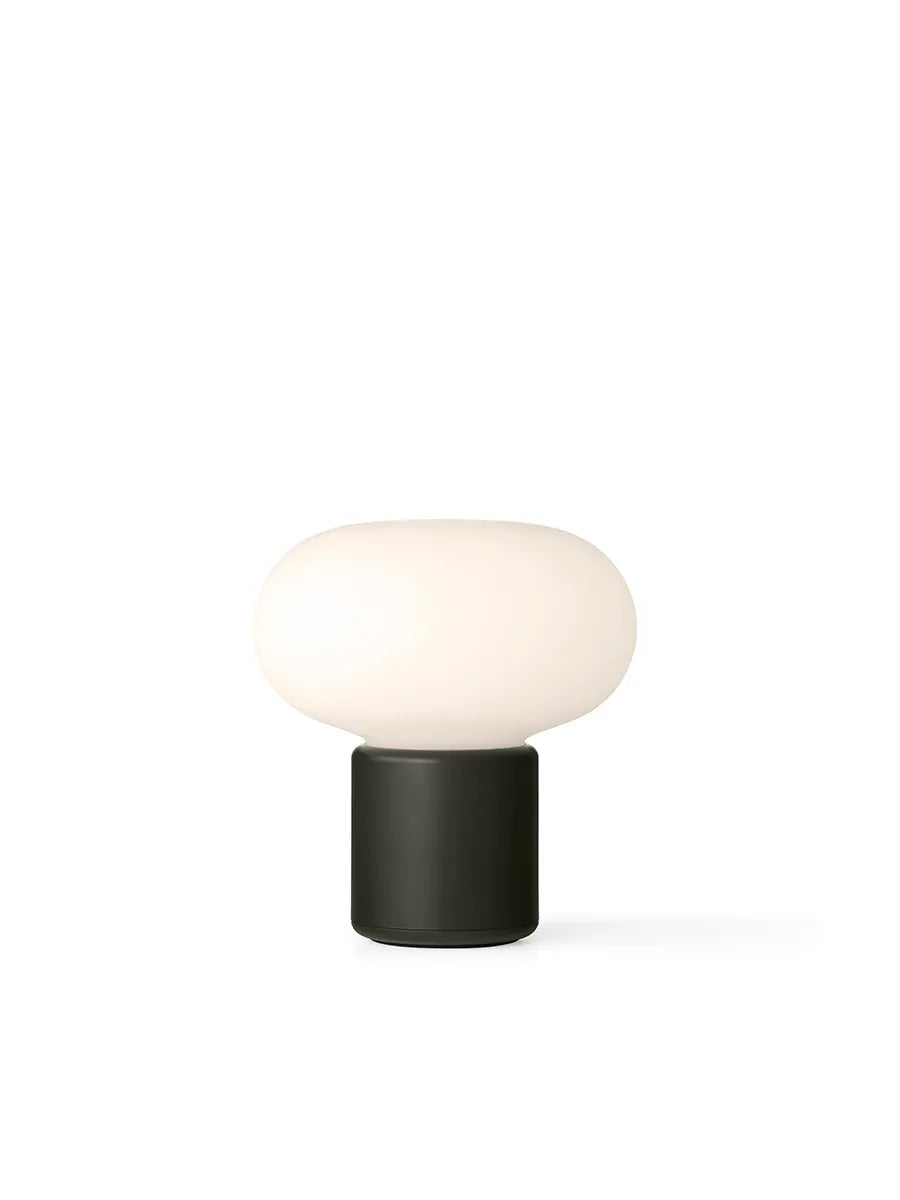 Karl-Johan portable bordlampe, Forest Green fra New Works