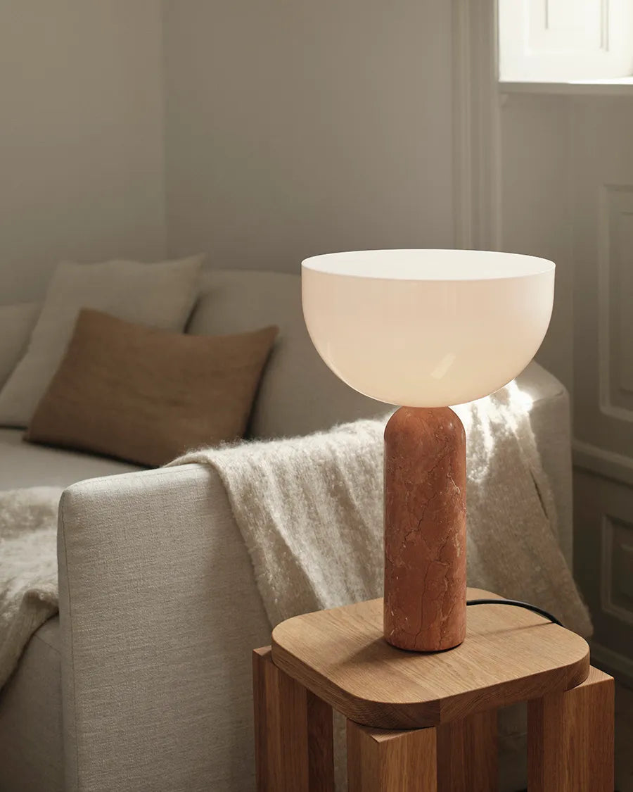 Kizu Bordlampe Large, Breccia Pernice fra New Works