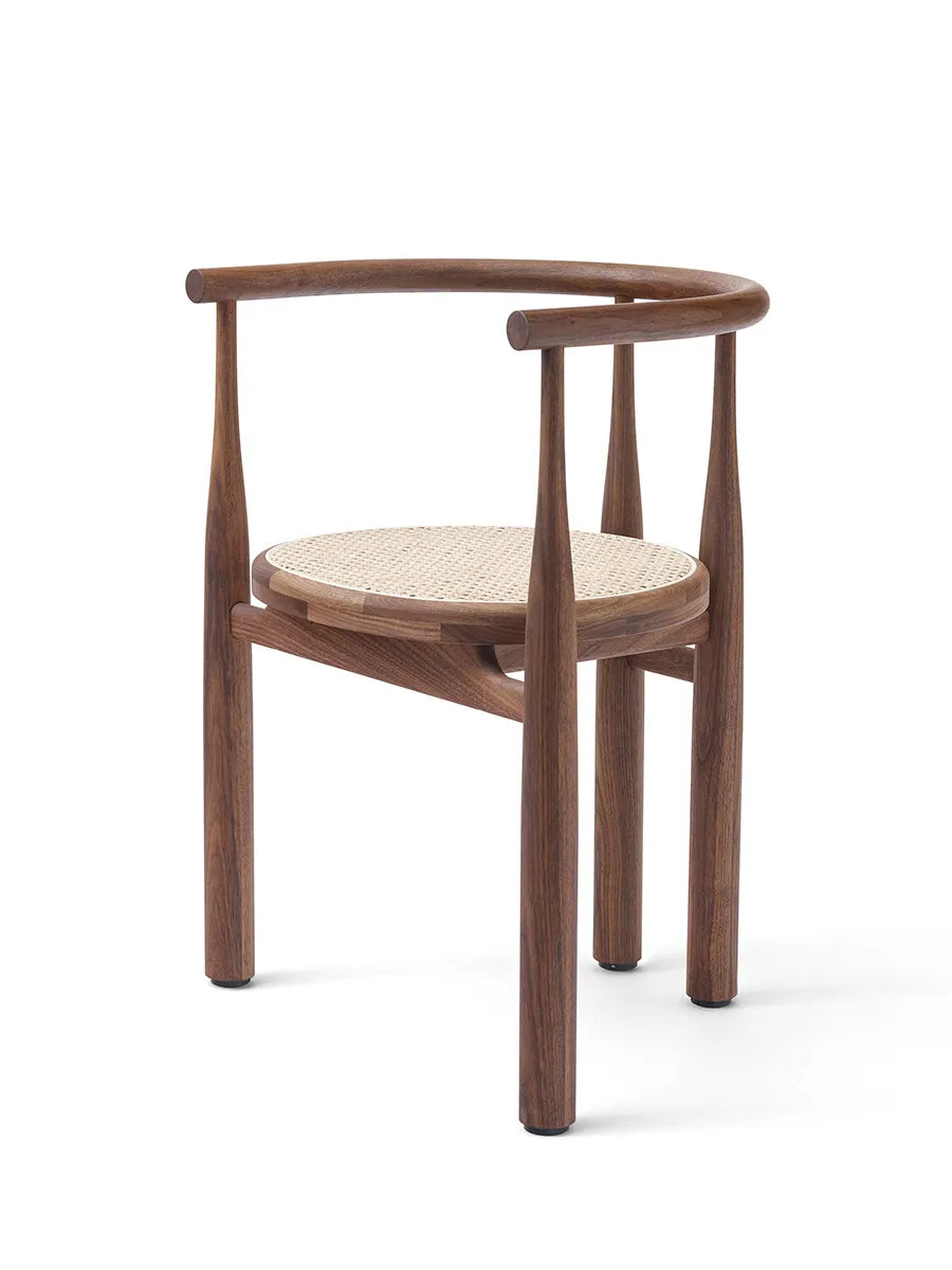 Bukowski Chair m. Fransk Flet, valnød fra New Works