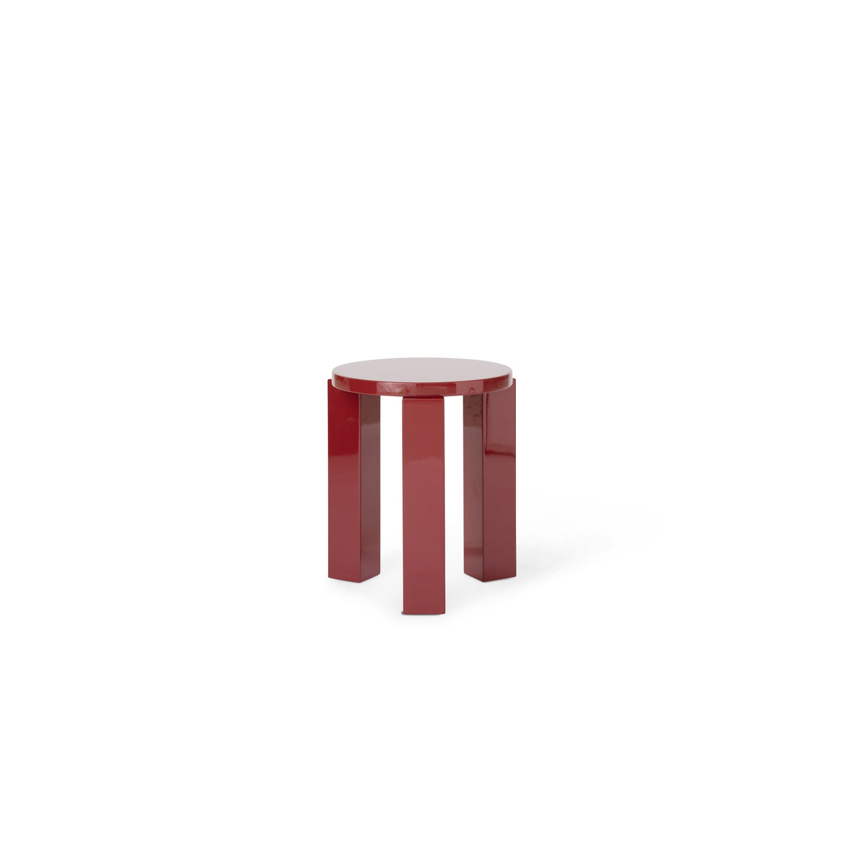 New Works Atlas Stool rund, lakeret - 10 - Jacobsen Plus