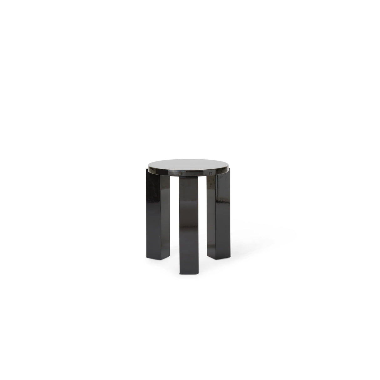New Works Atlas Stool rund, lakeret - 12 - Jacobsen Plus
