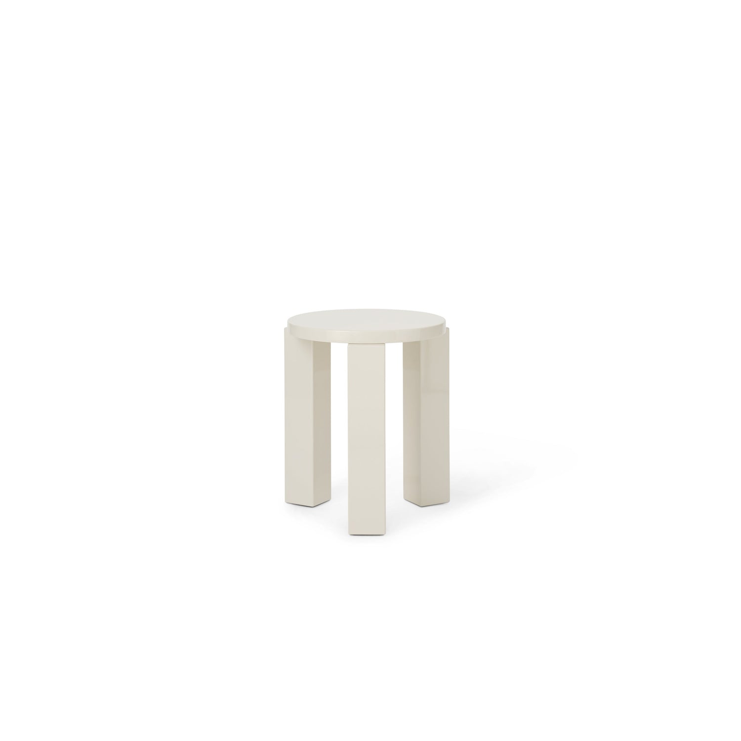 New Works Atlas Stool rund, lakeret
