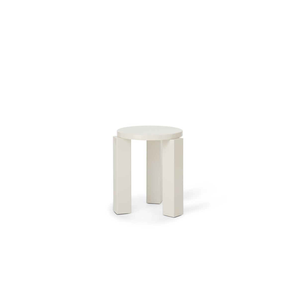 New Works Atlas Stool rund, lakeret - 11 - Jacobsen Plus