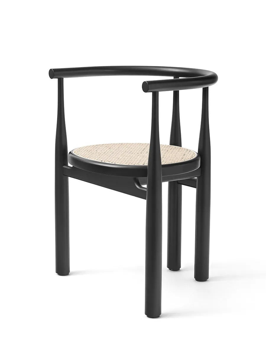 Bukowski Chair m. Fransk Flet, sort fra New Works