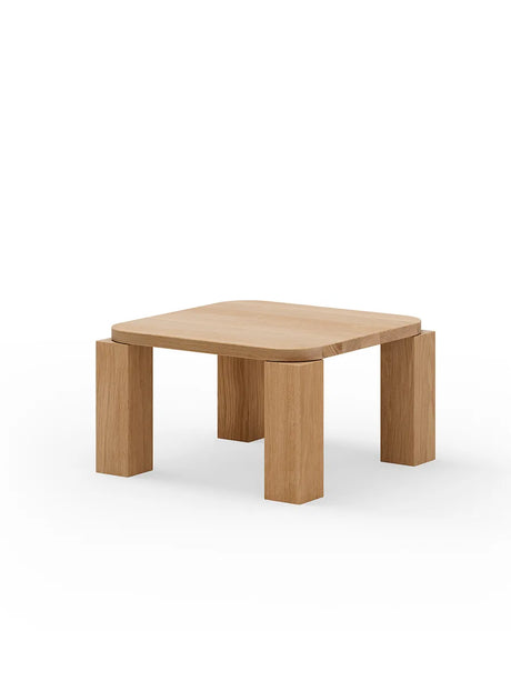 Atlas Sofabord 600x600, Natural Oak fra New Works - 2 - Jacobsen Plus