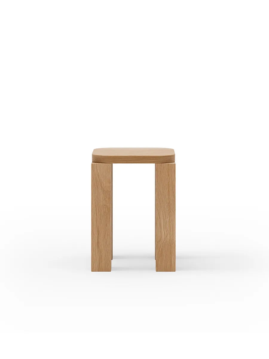 Atlas Stool, Natural Oak fra New Works