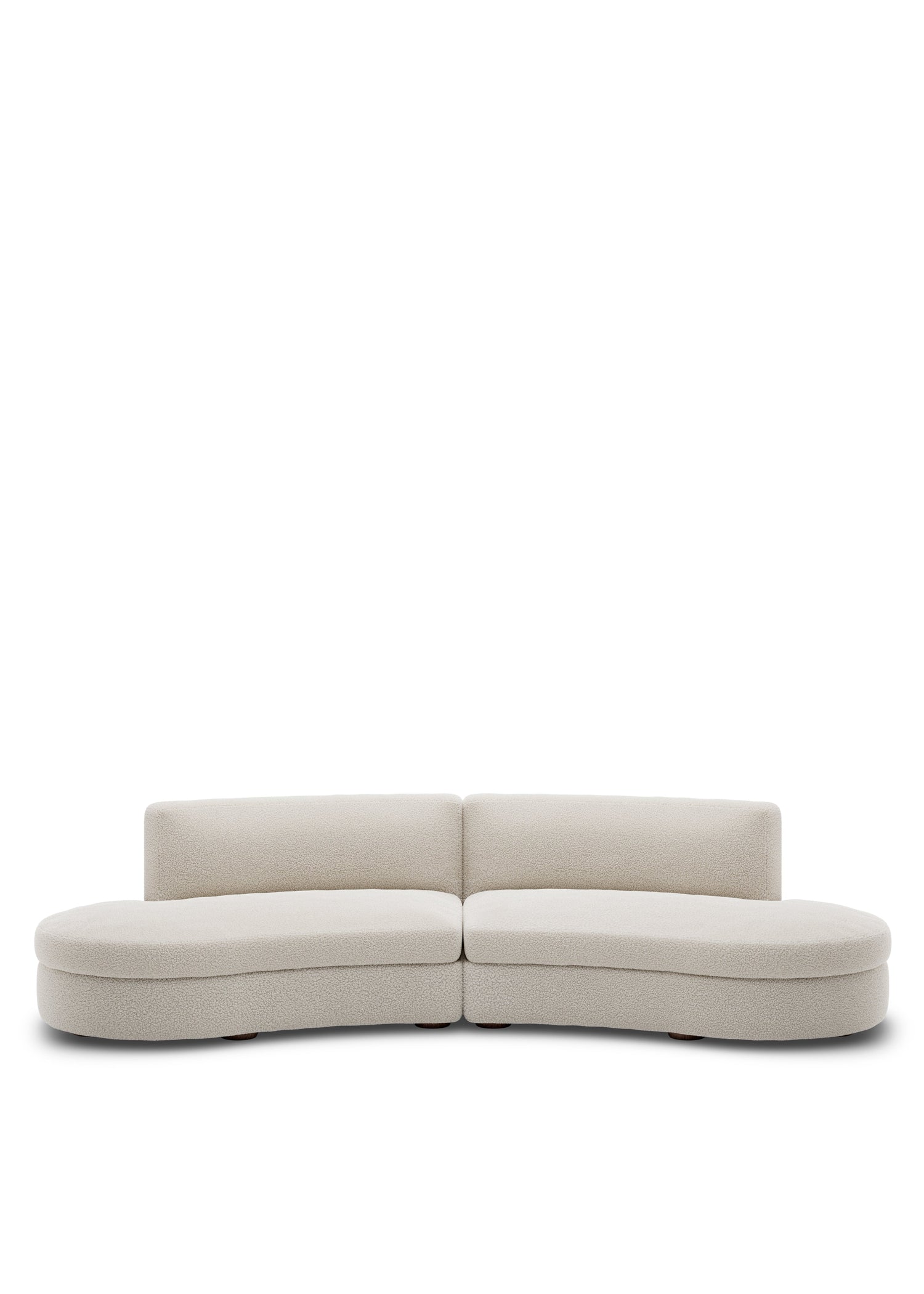 Coda sofa, configuration 7, Zink Drake fra New Works