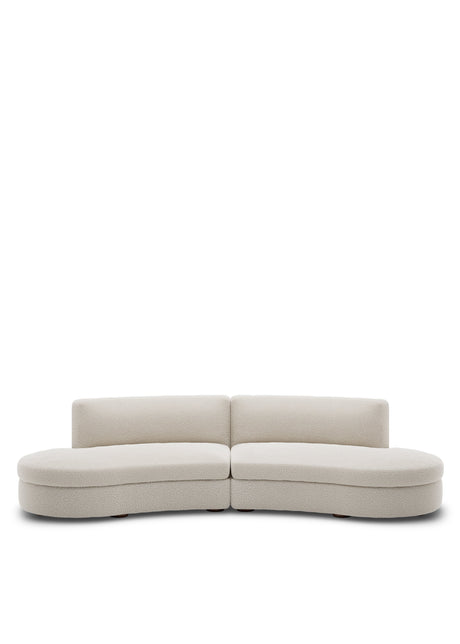 Coda sofa, configuration 7, Zink Drake fra New Works - 1 - Jacobsen Plus