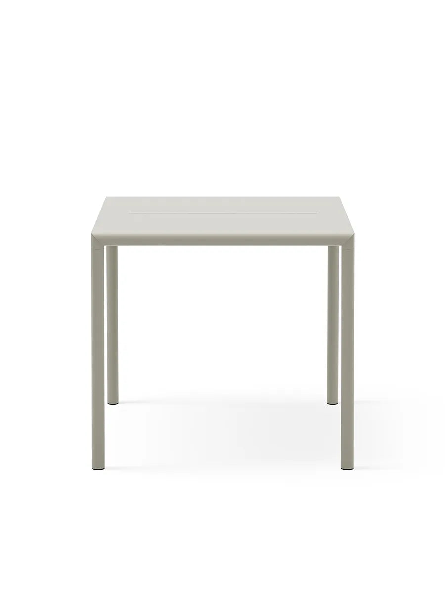 May Spisebord 85 x 85, light grey fra New Works