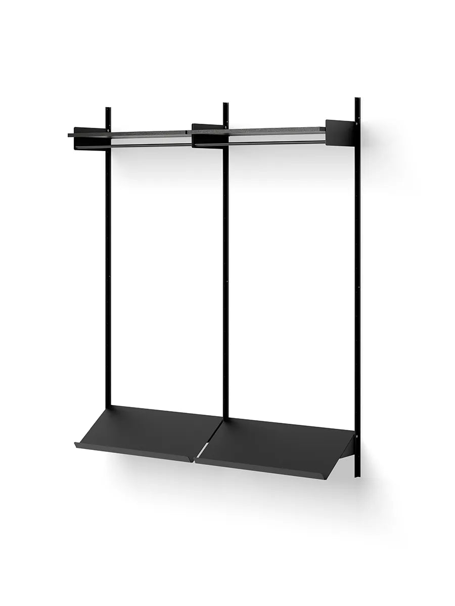 Wardrobe Shelf 2 fra New Works - Sort-sort - Jacobsen Plus