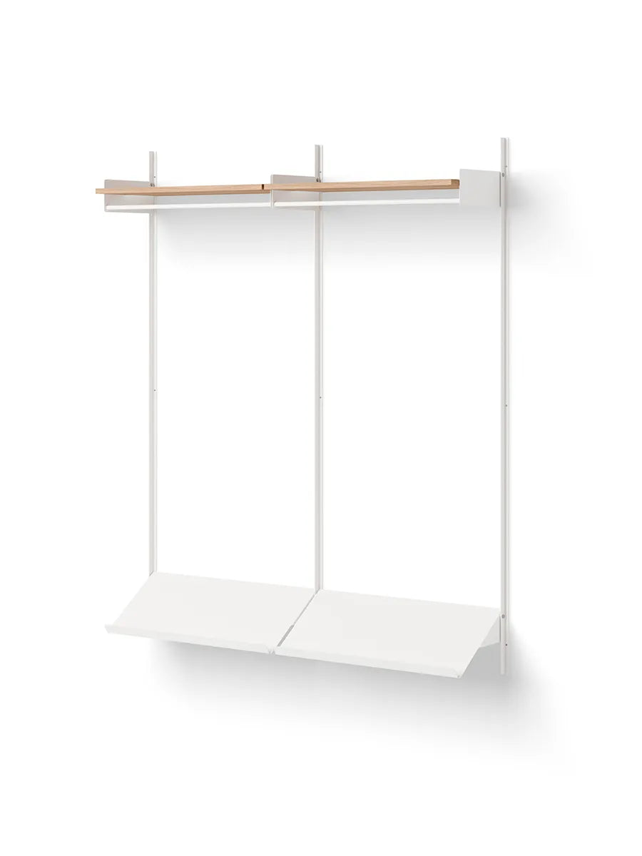 Wardrobe Shelf 2 fra New Works - Eg-hvid - Jacobsen Plus