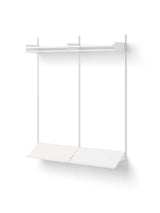 Wardrobe Shelf 2 fra New Works - Hvid-hvid - Jacobsen Plus