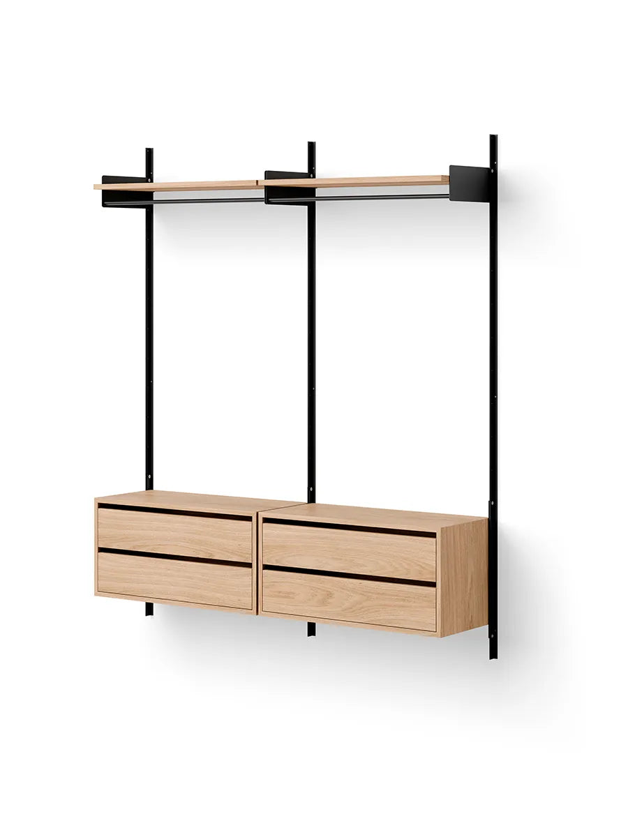Wardrobe Shelf Cabinets w. Drawers fra New Works - 4 - Jacobsen Plus