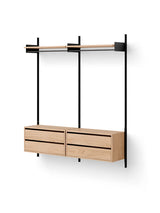 Wardrobe Shelf Cabinets w. Drawers fra New Works - 4 - Jacobsen Plus