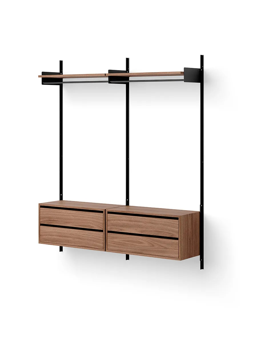 Wardrobe Shelf Cabinets w. Drawers fra New Works - 1 - Jacobsen Plus