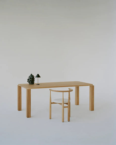 Atlas Spisebord 2000x950, Natural Oak fra New Works - 5 - Jacobsen Plus