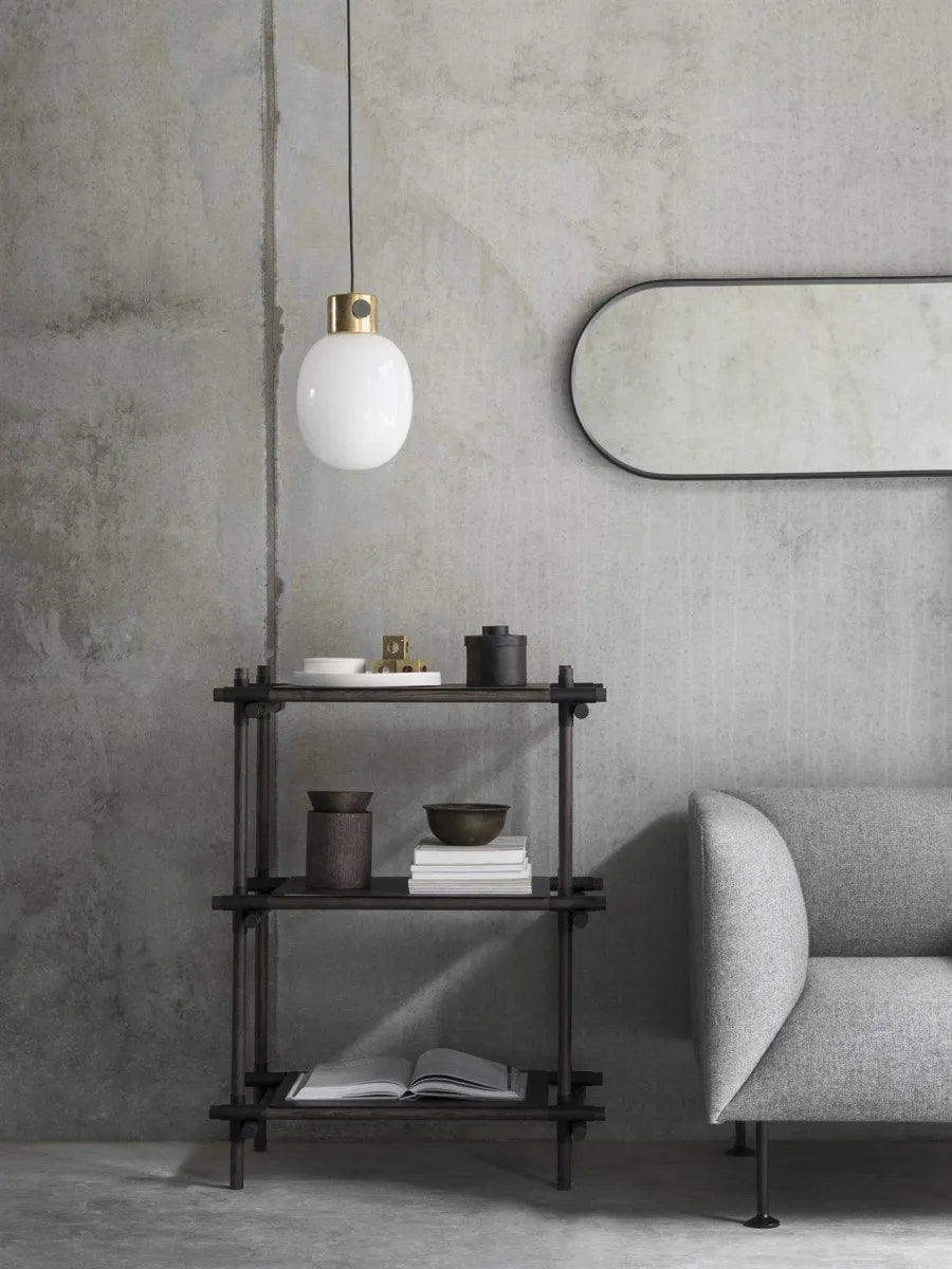 Norm Wall Mirror, Oval fra Audo Copenhagen