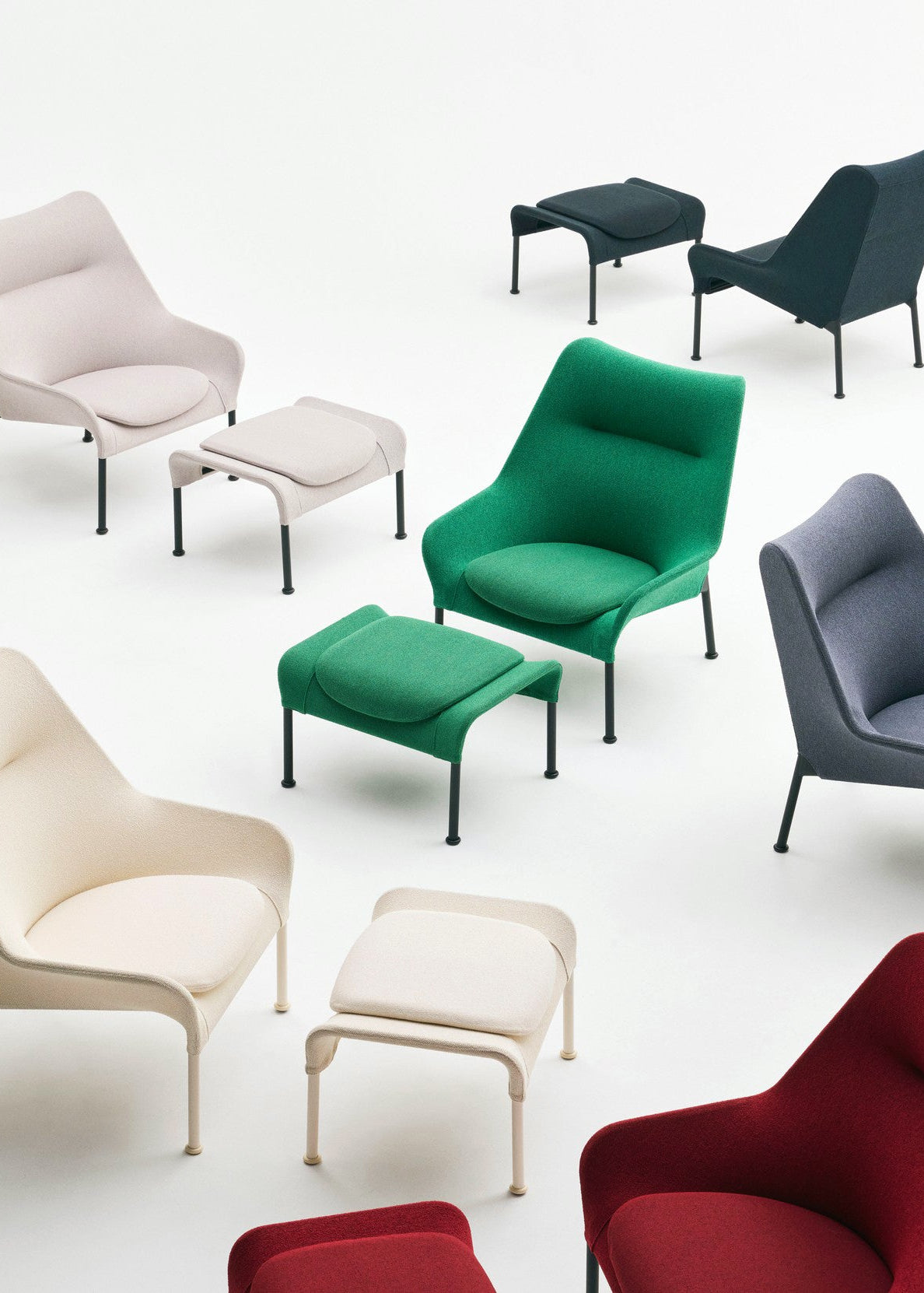 O2 Ottoman fra Hay - 2 - Jacobsen Plus