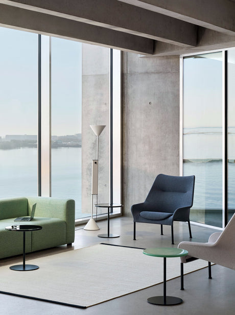 O2 Lounge Chair fra Hay - Cream / Eggshell - Jacobsen Plus
