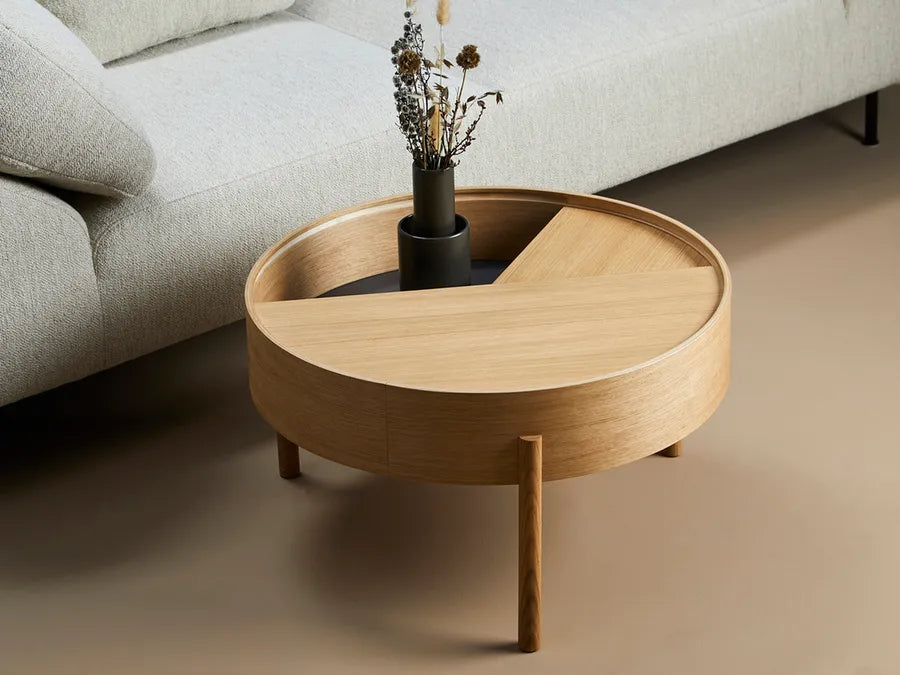 Arc Coffee Table, Ø 66 cm fra Woud
