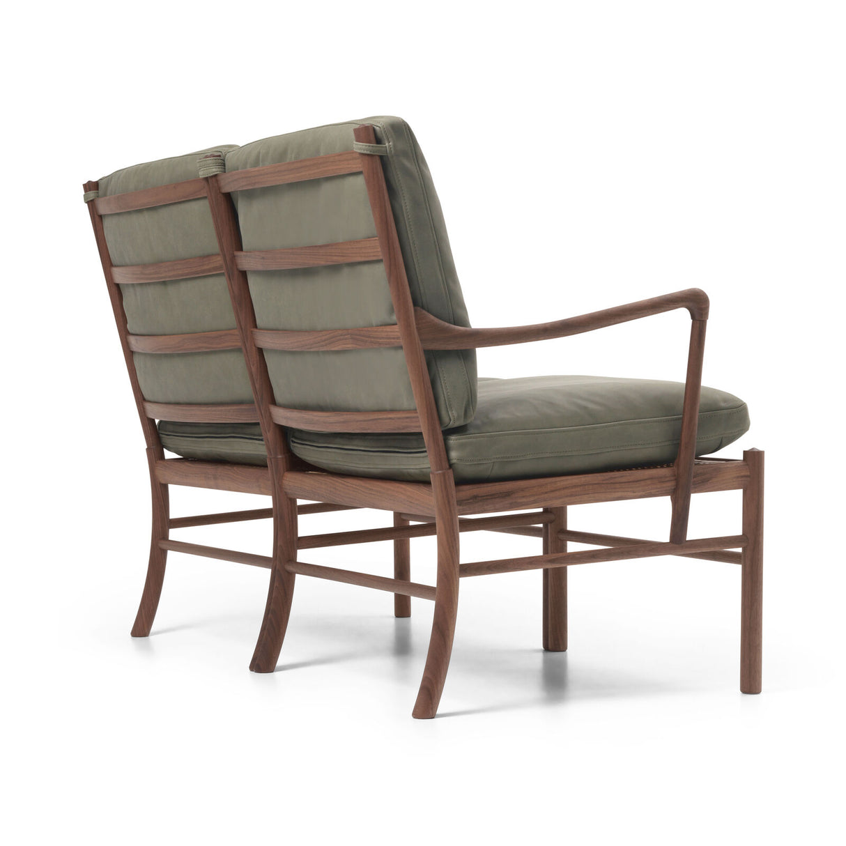OW149-2 Colonial sofa valnød olie, Terra-læder af Ole Wanscher - 5 - Jacobsen Plus
