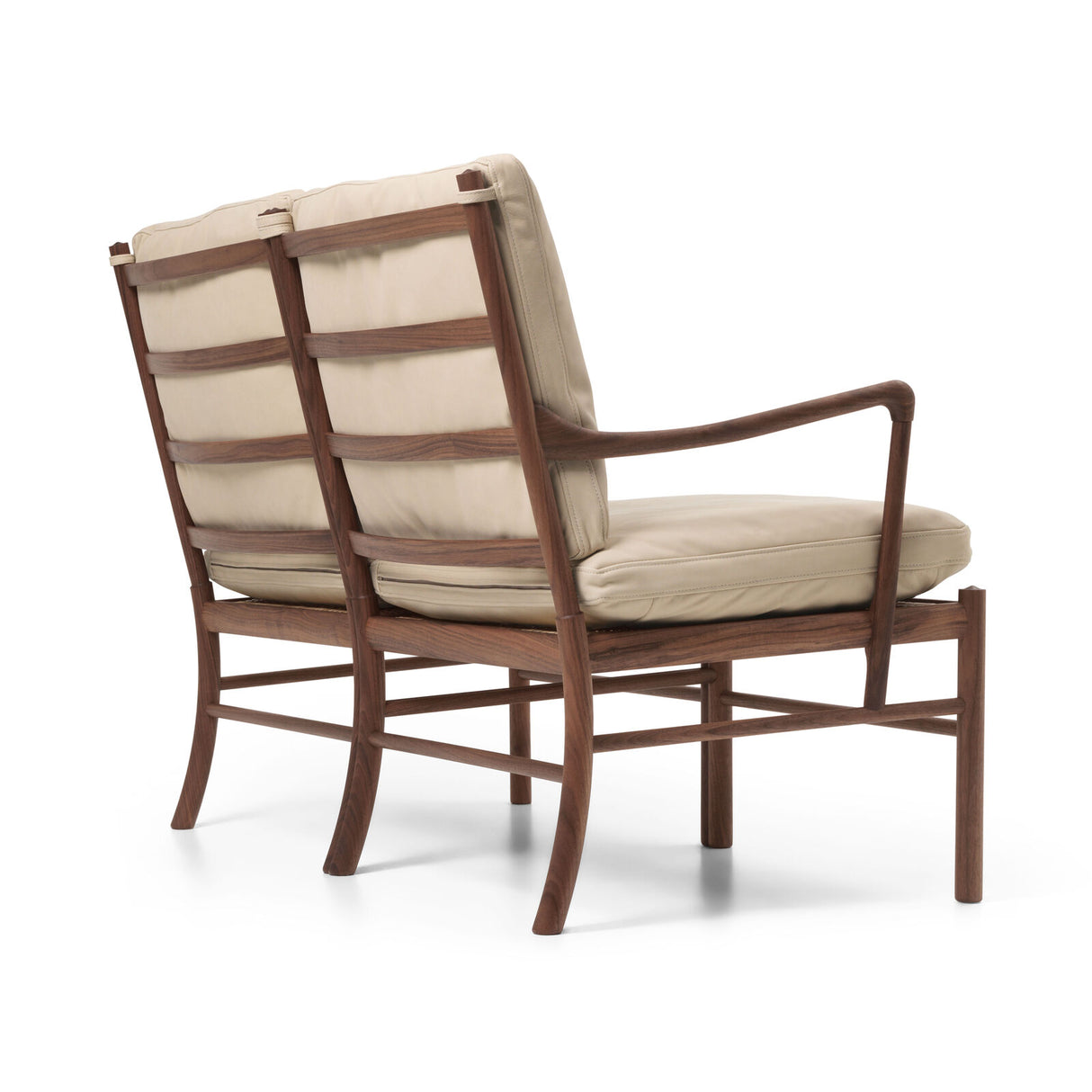 OW149-2 Colonial sofa valnød olie, Terra-læder af Ole Wanscher - 7 - Jacobsen Plus
