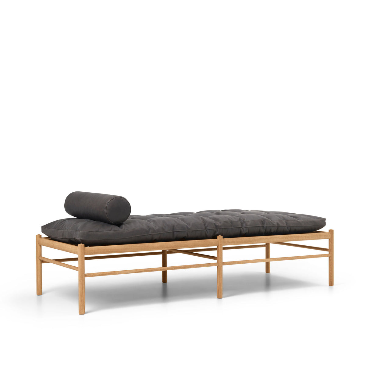 OW150 daybed eg olie, Terra-læder af Ole Wanscher - 5 - Jacobsen Plus