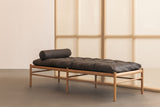 OW150 daybed eg olie, Terra-læder af Ole Wanscher - 1 - Jacobsen Plus