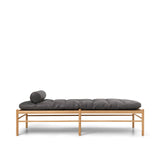 OW150 daybed eg olie, Terra-læder af Ole Wanscher - Terra Raku 20367 - Jacobsen Plus