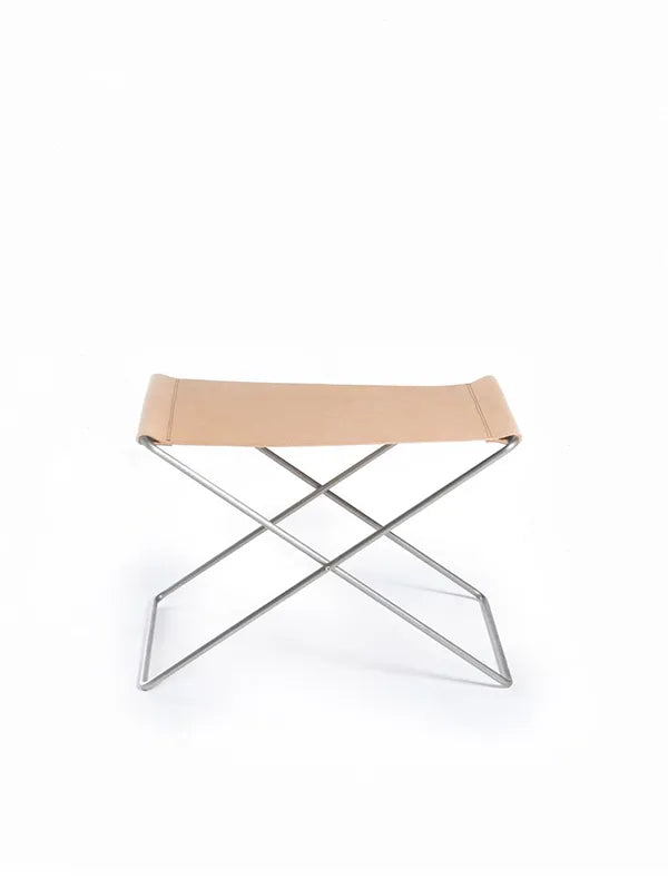 OX Stool fra OX Denmarq - Blankt / Natur læder - Jacobsen Plus