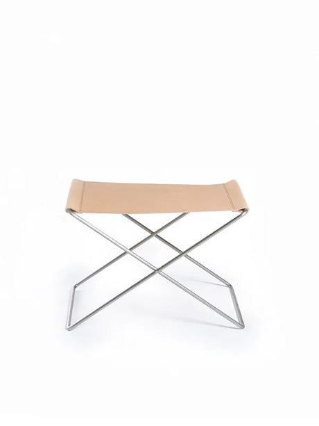 OX Stool fra OX Denmarq - Blankt / Natur læder - Jacobsen Plus