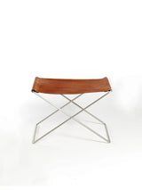 OX Stool fra OX Denmarq - Blankt / Cognac læder - Jacobsen Plus